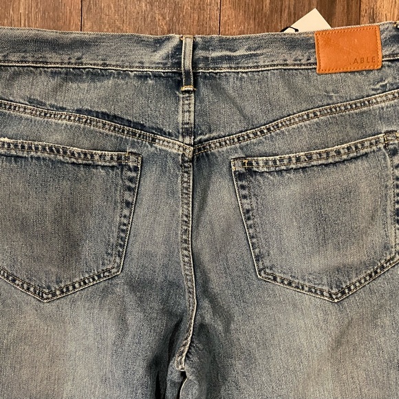 Able Women's Straight Leg Blue Jeans - Picture 4 of 4